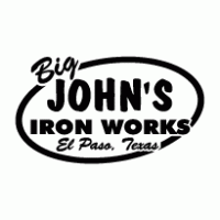 Big John’s Iron Works logo vector logo