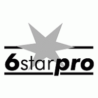 6 Star Pro logo vector logo