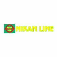 Nikan Line logo vector logo
