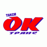 Ok taxi logo vector logo