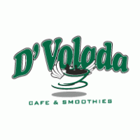 DE VOLADA CAFE logo vector logo