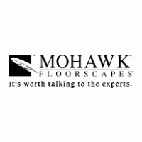 Mohawk Floorscapes logo vector logo
