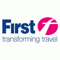 First Transforming travel logo vector logo
