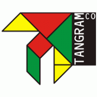 tangram co logo vector logo