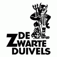 Zwarte Duivels logo vector logo