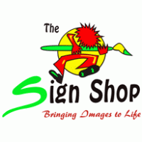 The Sign Shop logo vector logo