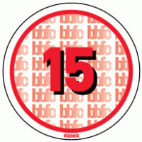BBFC 15 Certificate UK logo vector logo