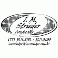 I M Strieder Confecções logo vector logo