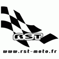 rst moto damier logo vector logo
