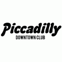 Piccadilly downtown club logo vector logo