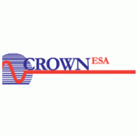 CROWN ESA logo vector logo
