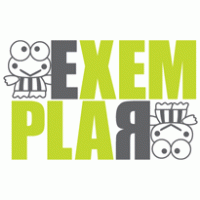 EXEMPLAR creative team logo vector logo