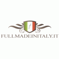 fullmadeinitaly logo vector logo