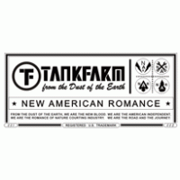 TANKFARM LABEL logo vector logo