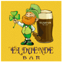 Duende Bar logo vector logo