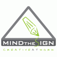 mindtheSign logo vector logo