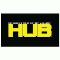 HUB Magazine logo vector logo