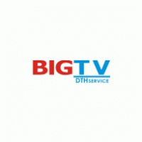 Big TV logo vector logo