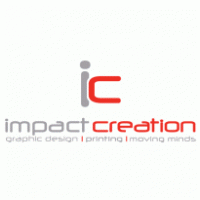 impact creation logo vector logo