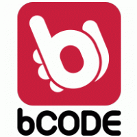 bCODE logo vector logo