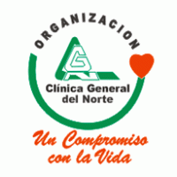 Clinica General del Norte logo vector logo