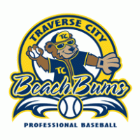 beach bums logo vector logo