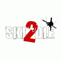 ski2die logo vector logo
