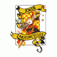 Joker Motorcycles logo vector logo