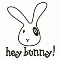 Hey Bunny! logo vector logo