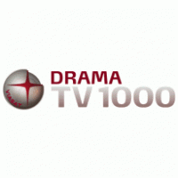 TV1000 Drama (2009) logo vector logo