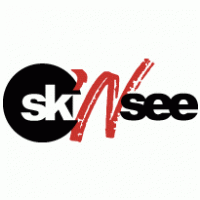 Ski n See logo vector logo