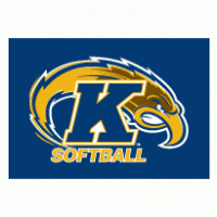 Kent State University Softball logo vector logo