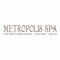 Metropolis Spa logo vector logo