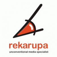 REKARUPA unconventional media specialist logo vector logo