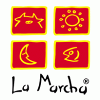 LA MARCHA BAR logo vector logo
