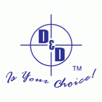 D & D logo vector logo