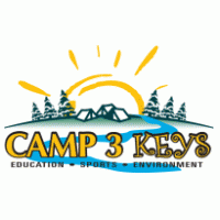 Camp 3 Keys logo vector logo