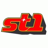 ST1 logo vector logo