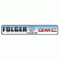 Folger Buick GMC logo vector logo