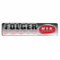 Folger Kia South logo vector logo