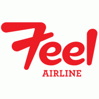 Feel Airline logo vector logo