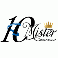 Mister Nicaragua 10 years logo vector logo