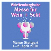 Wein und Sekt logo vector logo