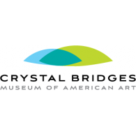 Crystal Bridges logo vector logo