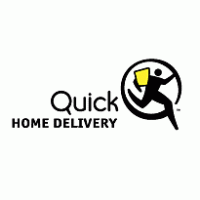 Quick Home Delivery logo vector logo