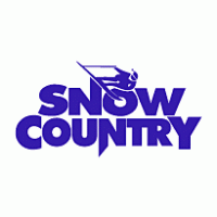 Snow Country logo vector logo