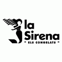 La Sirena logo vector logo