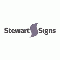 Stewart Signs logo vector logo