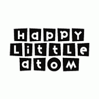 Happy Little Atom logo vector logo