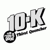 10-K Thirst Quencher logo vector logo